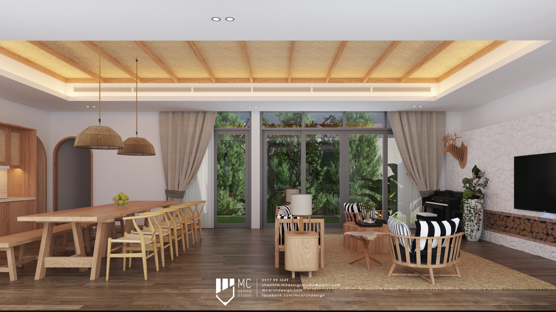 Thiết kế nội thất Biệt Thự tại Đắk Lắk BM House 1590741706 2