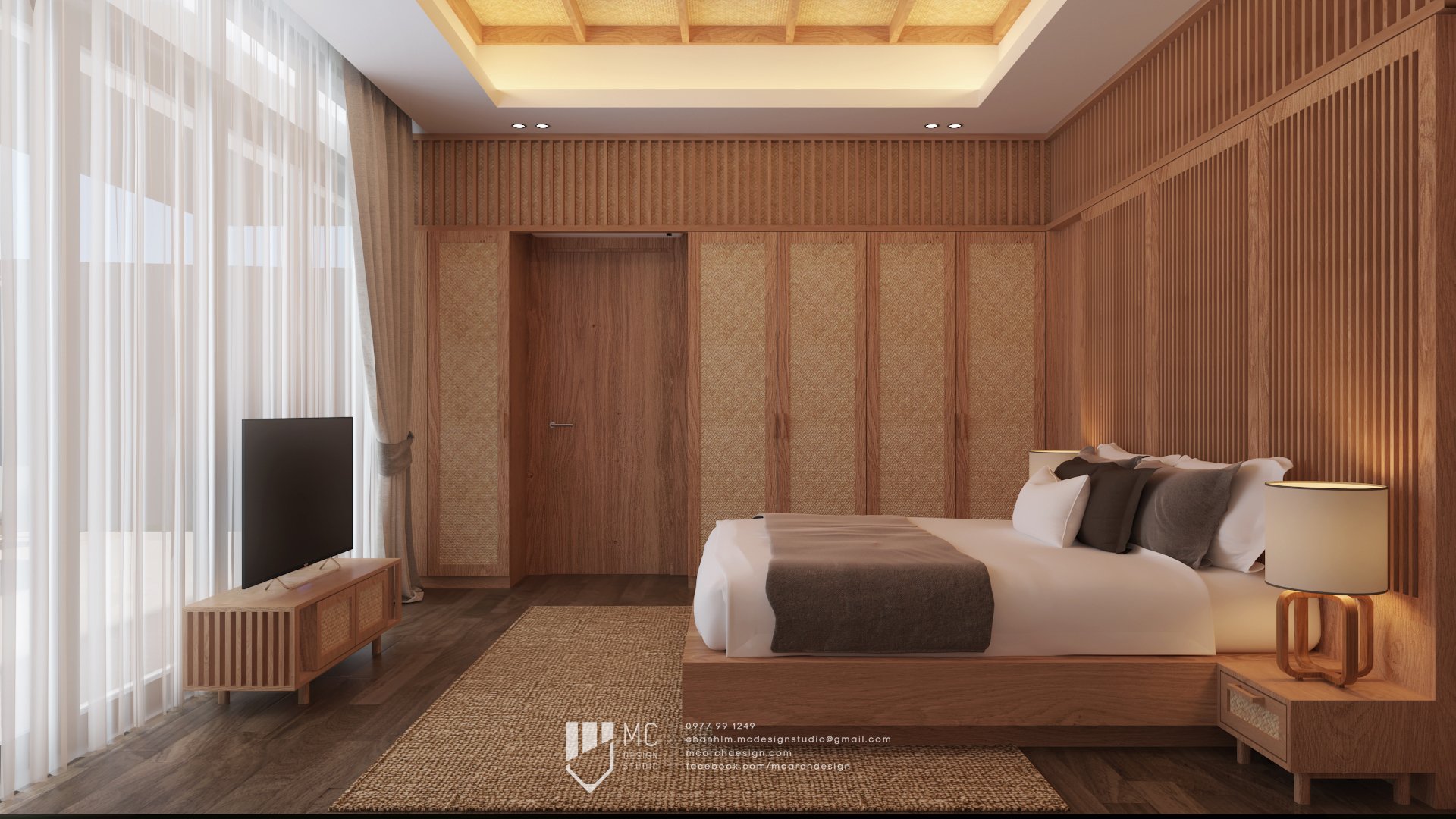 Thiết kế nội thất Biệt Thự tại Đắk Lắk BM House 1590741707 12