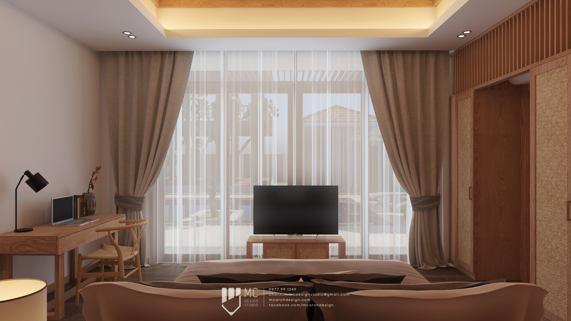 Thiết kế nội thất Biệt Thự tại Đắk Lắk BM House 1590741708 13