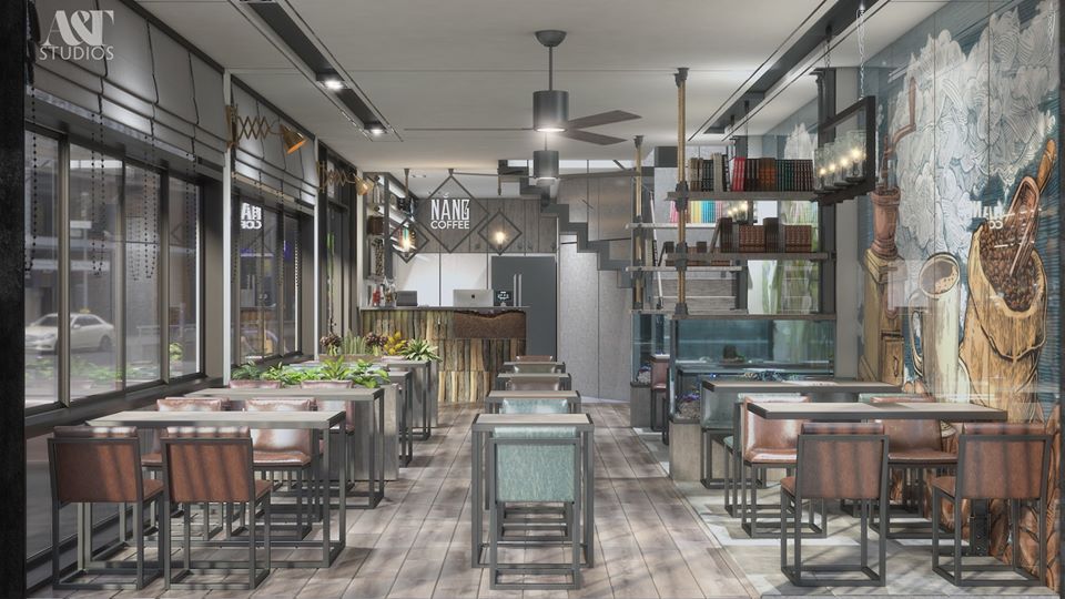 Thiết kế Cafe tại Bình Định Nắng Coffee 1591111248 21