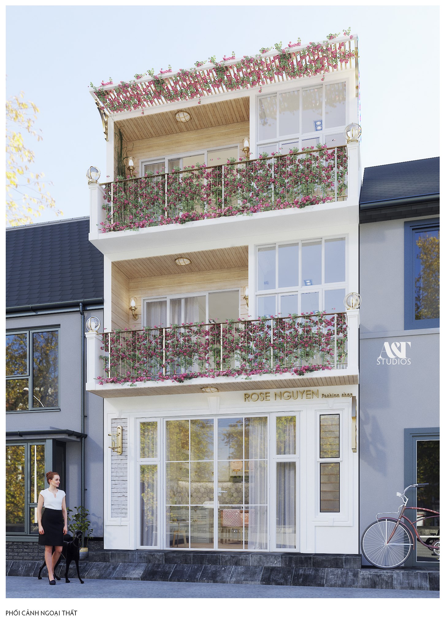 Thiết kế Chung Cư tại Hồ Chí Minh Rose house - Bùi Xuân Phái . Quy Nhơn 1591415530 12