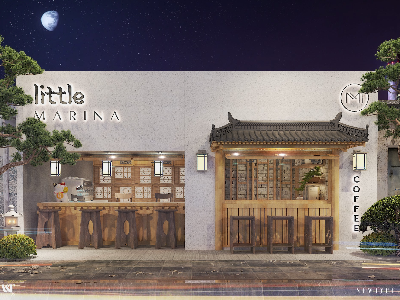 Thiết kế Cafe tại Bình Định Little Marina Quy Nhơn