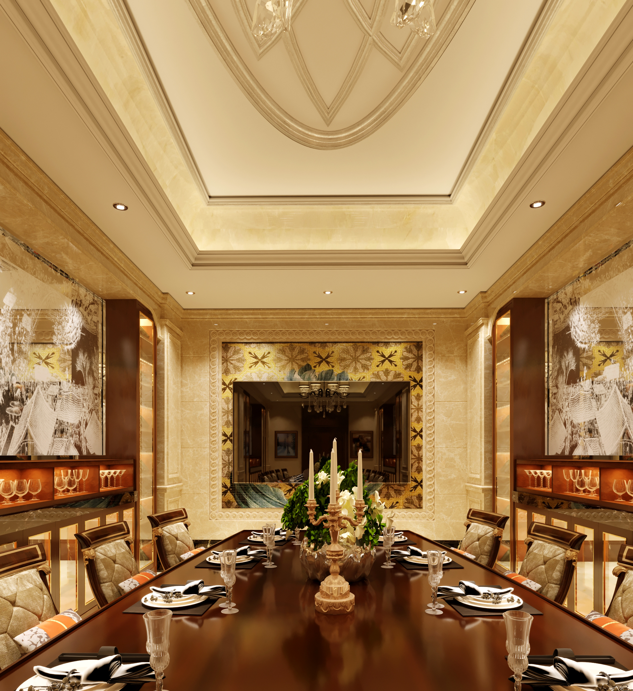 Thiết kế nội thất Nhà Hàng tại Hồ Chí Minh Phòng tiệc VIP Nội khu sân Golf 1591935794 4