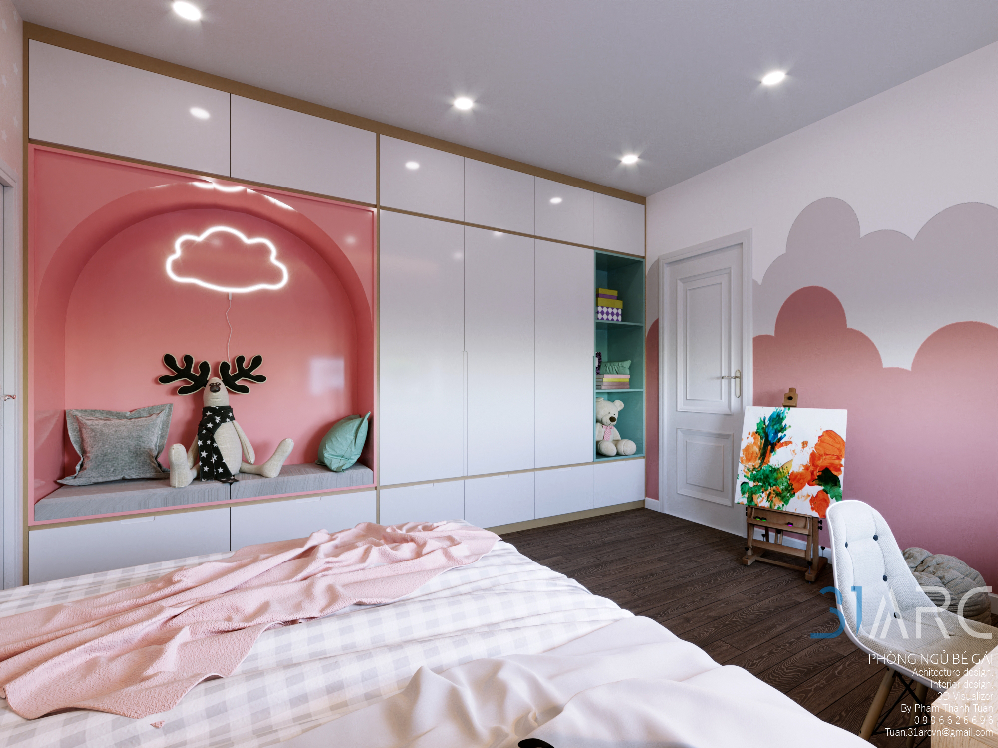 Thiết kế nội thất Biệt Thự tại Thanh Hóa Nội Thất Phòng Ngủ Cho Bé_Vinhome 1591959499 4