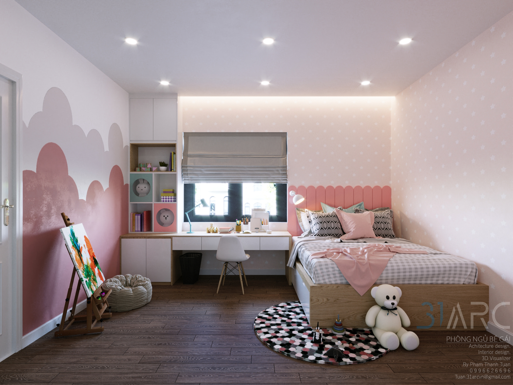 Thiết kế nội thất Biệt Thự tại Thanh Hóa Nội Thất Phòng Ngủ Cho Bé_Vinhome 1591959499 5