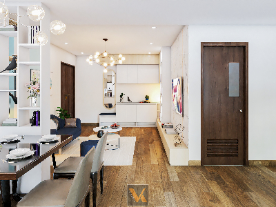 Thiết kế nội thất Chung Cư tại Hà Nội HY Apartment