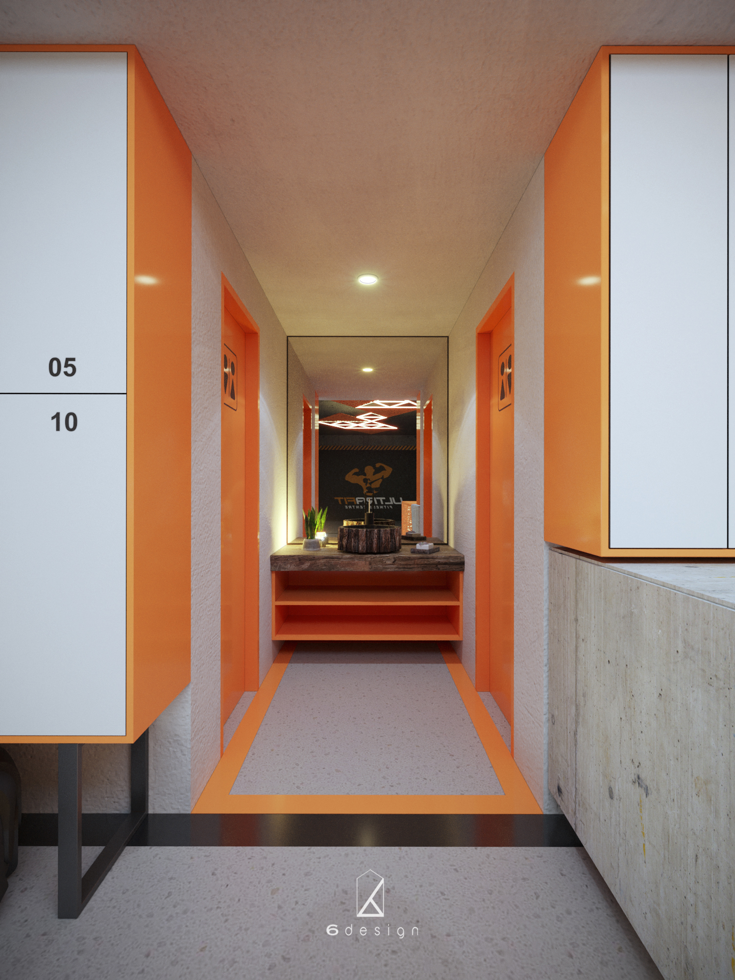 Thiết kế nội thất Công Trình Công Cộng tại Hà Nội Thiết kế phòng Gym hệ thống chuỗi 1593414826 2