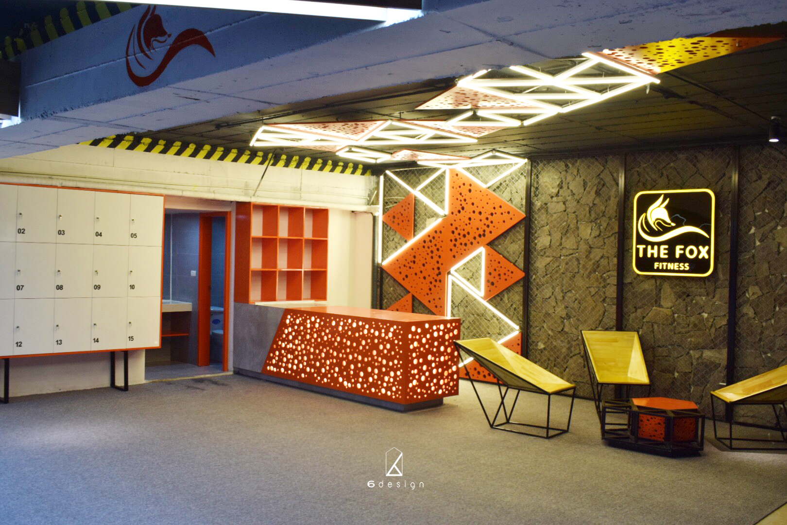 Thiết kế nội thất Công Trình Công Cộng tại Hà Nội Thiết kế phòng Gym hệ thống chuỗi 1593414827 9
