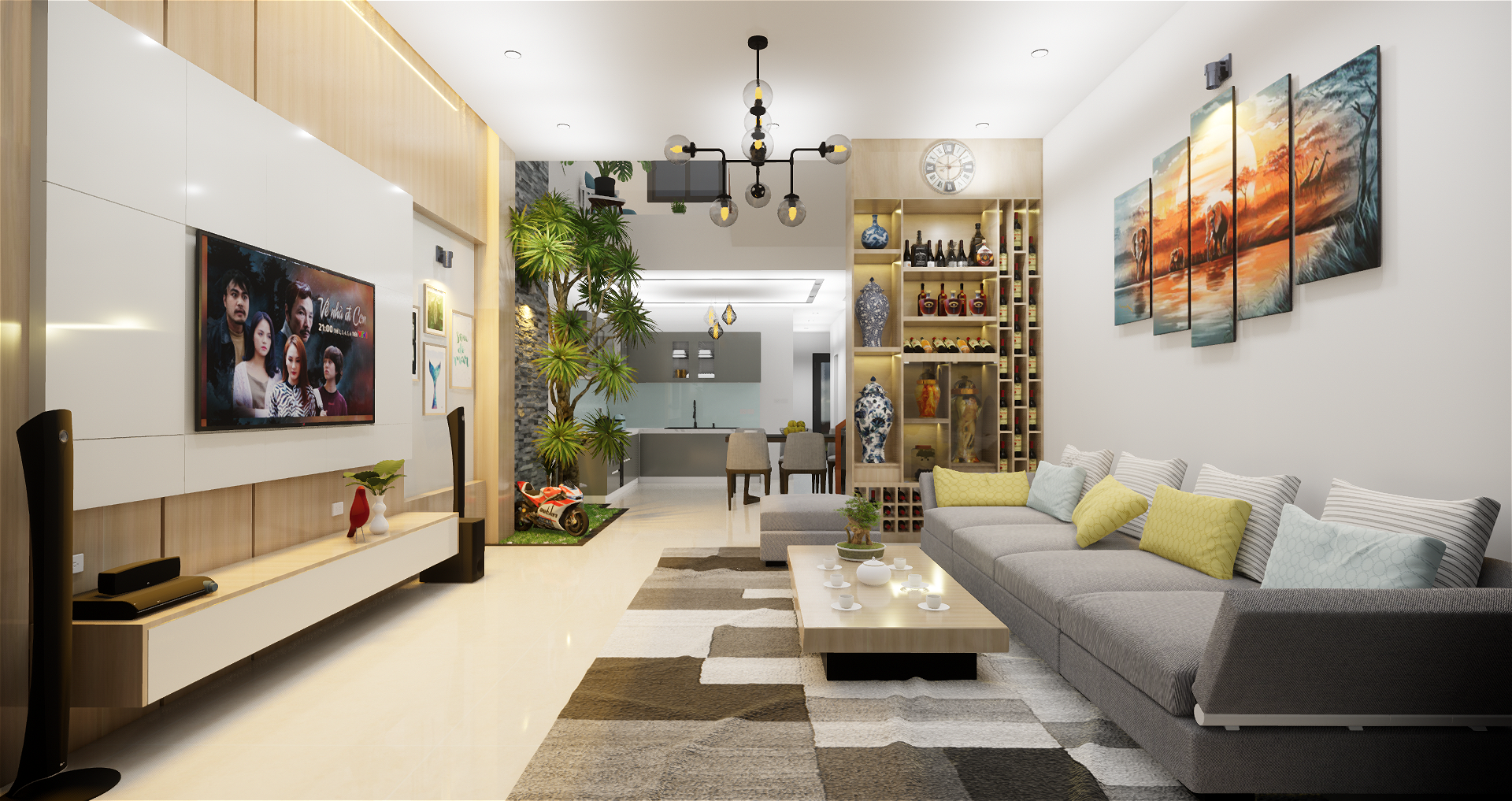 Thiết kế Nhà Mặt Phố tại Đà Nẵng CÔNG TRÌNH THIẾT KẾ VÀ THI CÔNG NHÀ Ở GIA ĐÌNH 1593488607 12