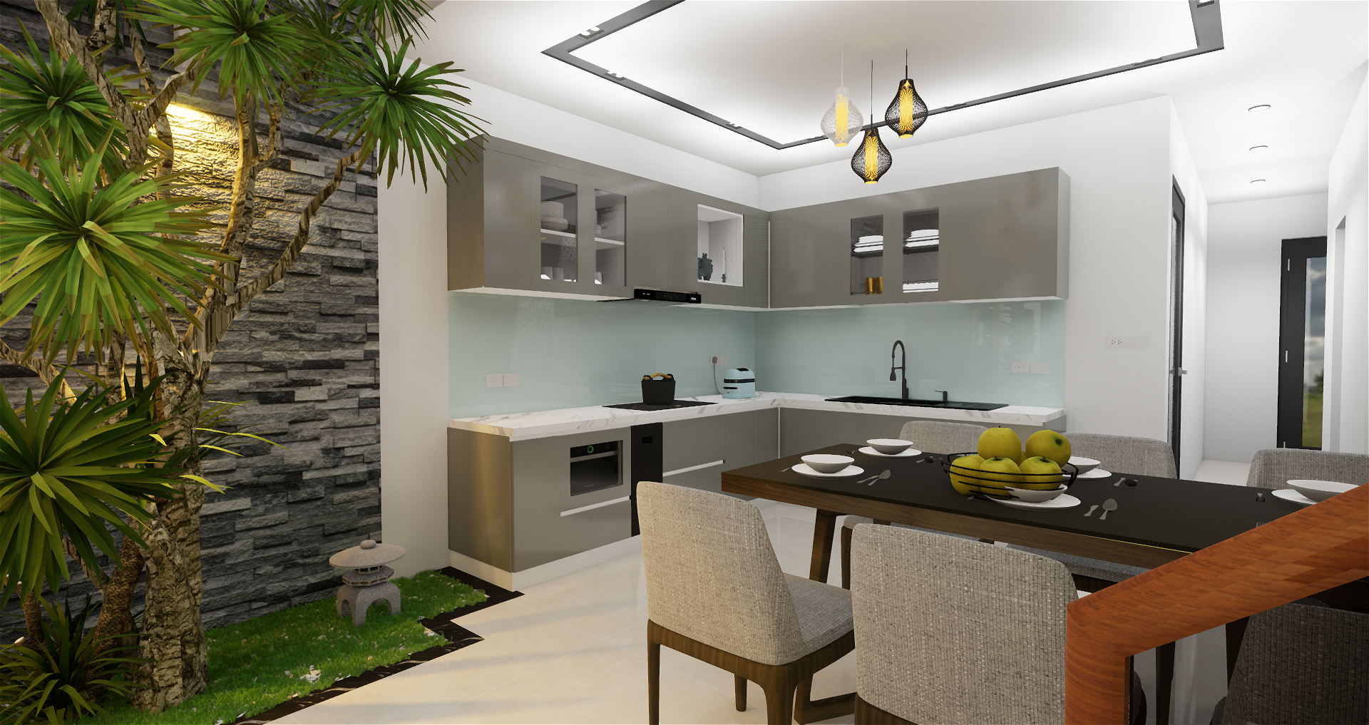 Thiết kế Nhà Mặt Phố tại Đà Nẵng CÔNG TRÌNH THIẾT KẾ VÀ THI CÔNG NHÀ Ở GIA ĐÌNH 1593488609 17