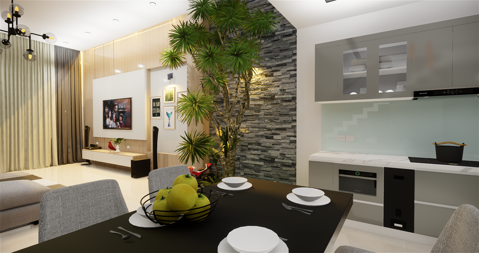 Thiết kế Nhà Mặt Phố tại Đà Nẵng CÔNG TRÌNH THIẾT KẾ VÀ THI CÔNG NHÀ Ở GIA ĐÌNH 1593488609 18