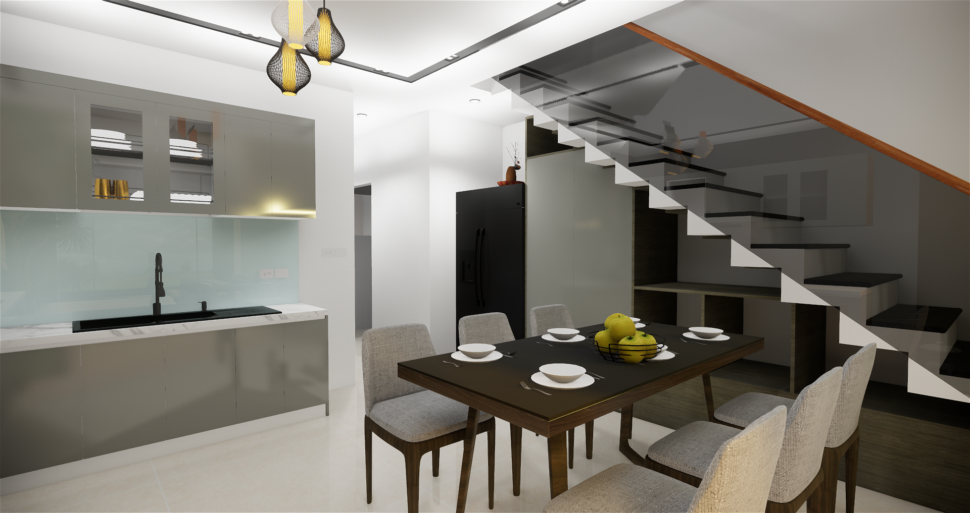 Thiết kế Nhà Mặt Phố tại Đà Nẵng CÔNG TRÌNH THIẾT KẾ VÀ THI CÔNG NHÀ Ở GIA ĐÌNH 1593488609 20