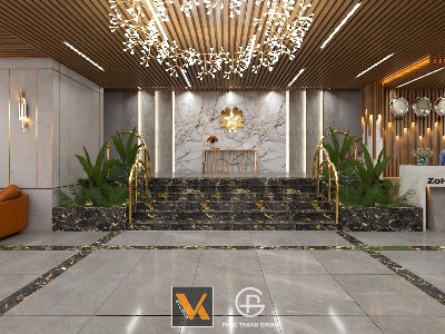 Thiết kế nội thất Khách Sạn tại Vĩnh Phúc Tam Dao Hotel & Coffee