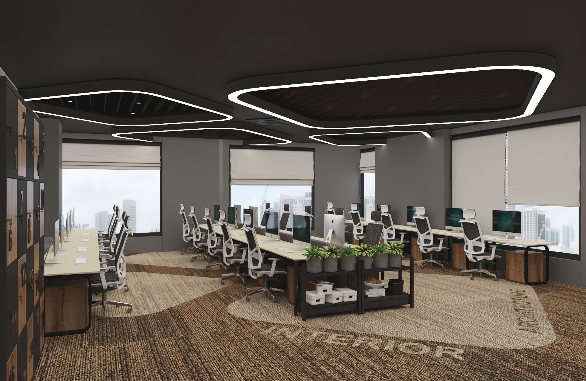 Thiết kế nội thất Văn Phòng tại Hồ Chí Minh VĂN PHÒNG CÔNG TY KIẾN TRÚC VÀ NỘI THẤT NHÀ XINH 1594800457 12