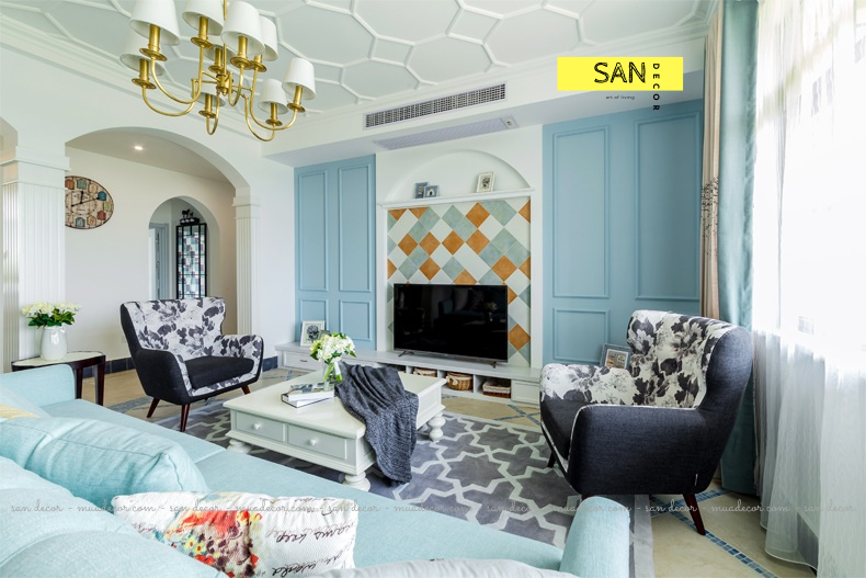 Thiết kế nội thất Biệt Thự tại Hà Nội Thiết Kế Thi Công Nội Thất San Decor 1594812820 10