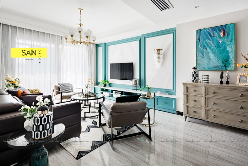 Thiết kế nội thất Biệt Thự tại Hà Nội Thiết Kế Thi Công Nội Thất San Decor 1594951558 2