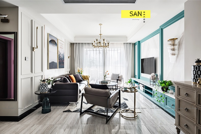 Thiết kế nội thất Biệt Thự tại Hà Nội Thiết Kế Thi Công Nội Thất San Decor 1594951558 3