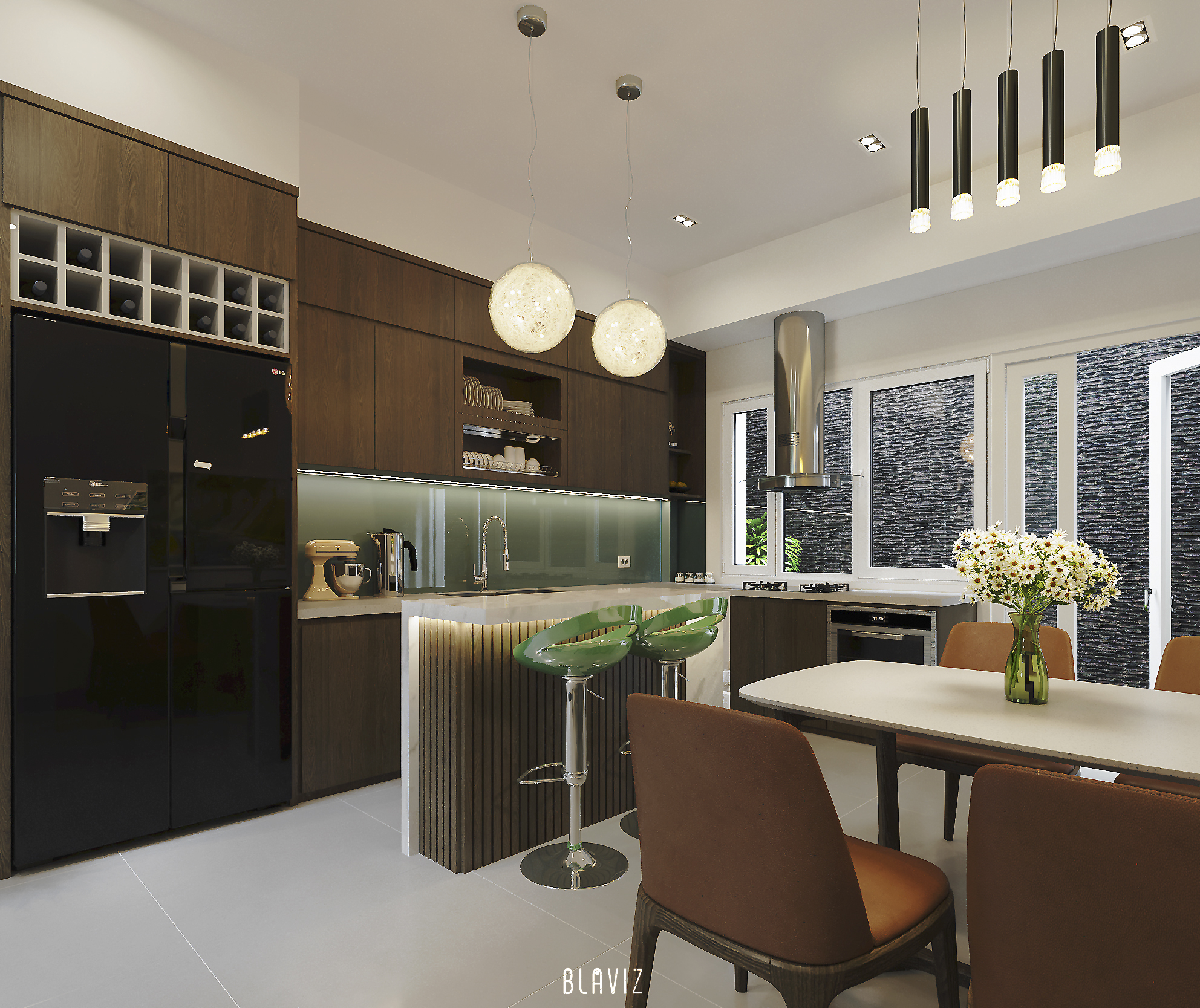 Thiết kế nội thất Nhà Mặt Phố tại Hồ Chí Minh 200606_Anh Hân 1595398252 4