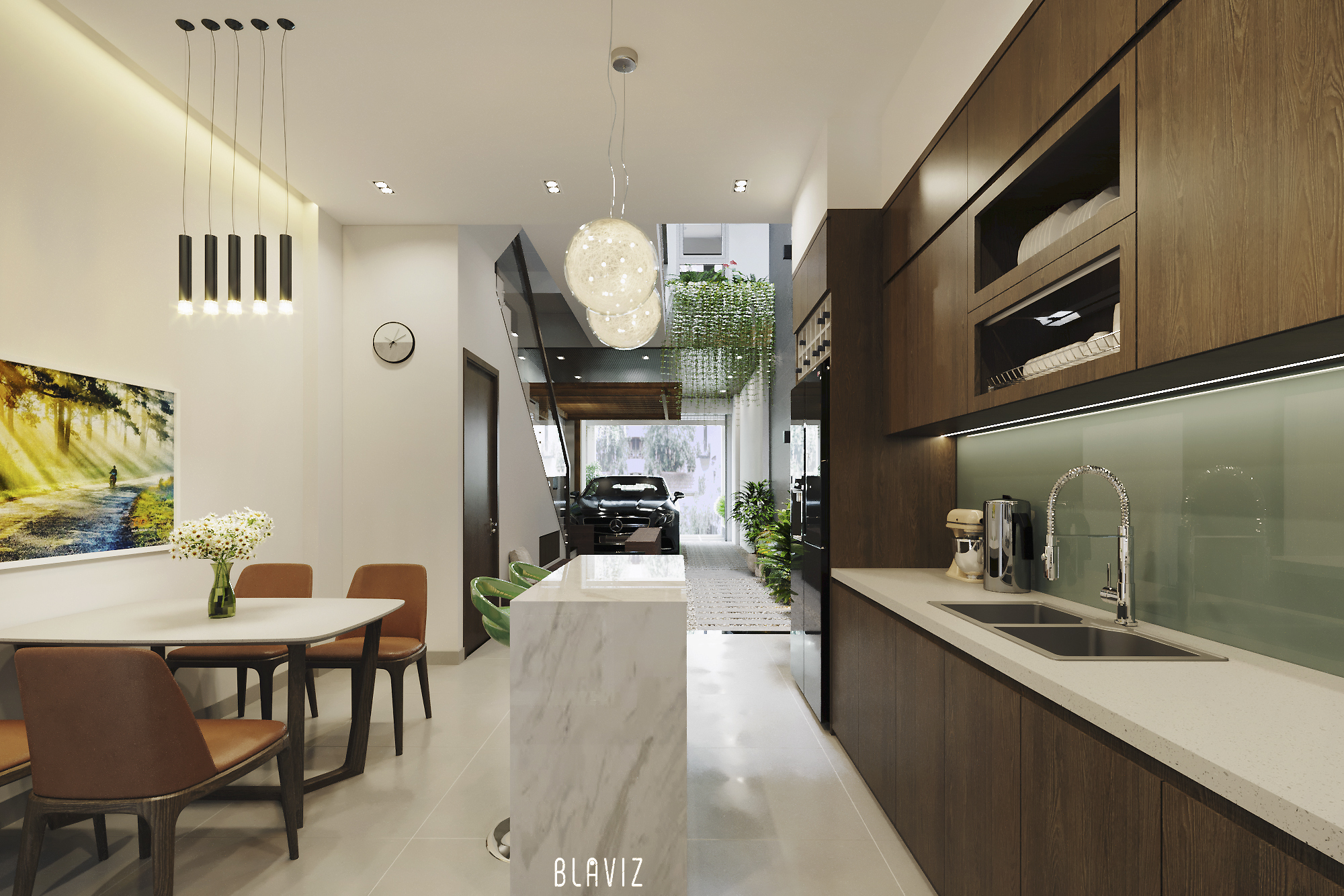 Thiết kế nội thất Nhà Mặt Phố tại Hồ Chí Minh 200606_Anh Hân 1595398253 7