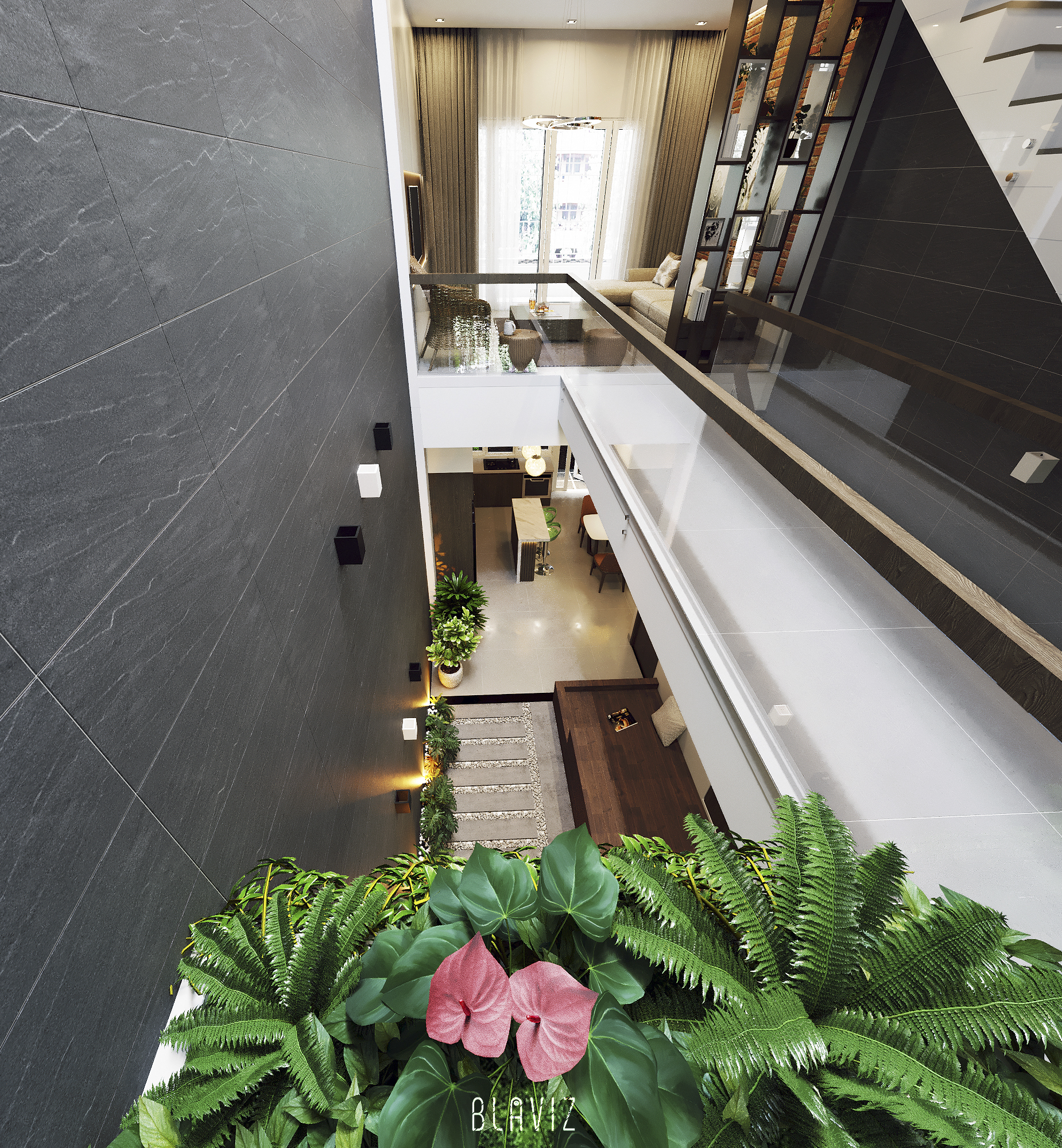 Thiết kế nội thất Nhà Mặt Phố tại Hồ Chí Minh 200606_Anh Hân 1595398253 8