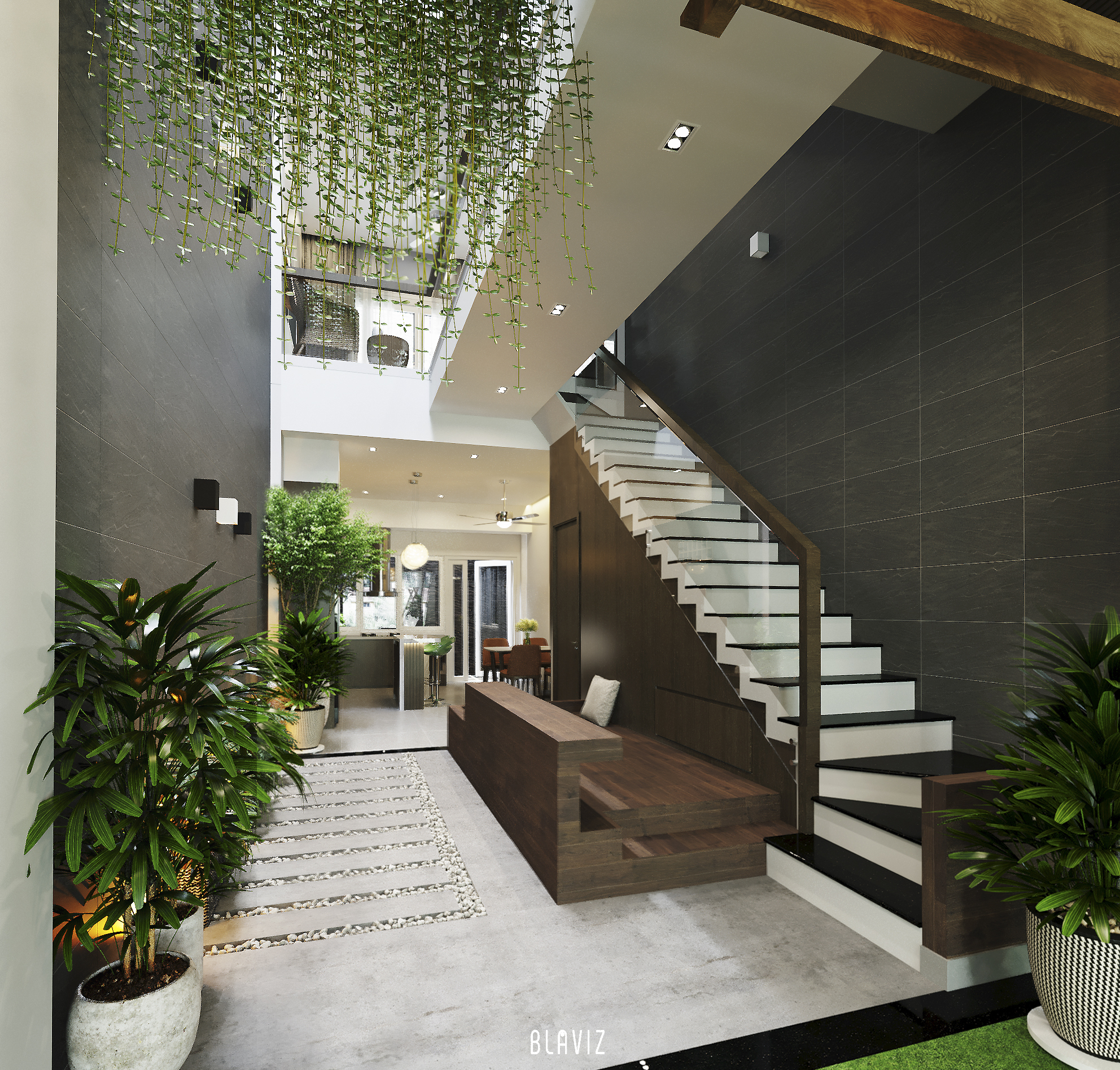 Thiết kế nội thất Nhà Mặt Phố tại Hồ Chí Minh 200606_Anh Hân 1595398254 0