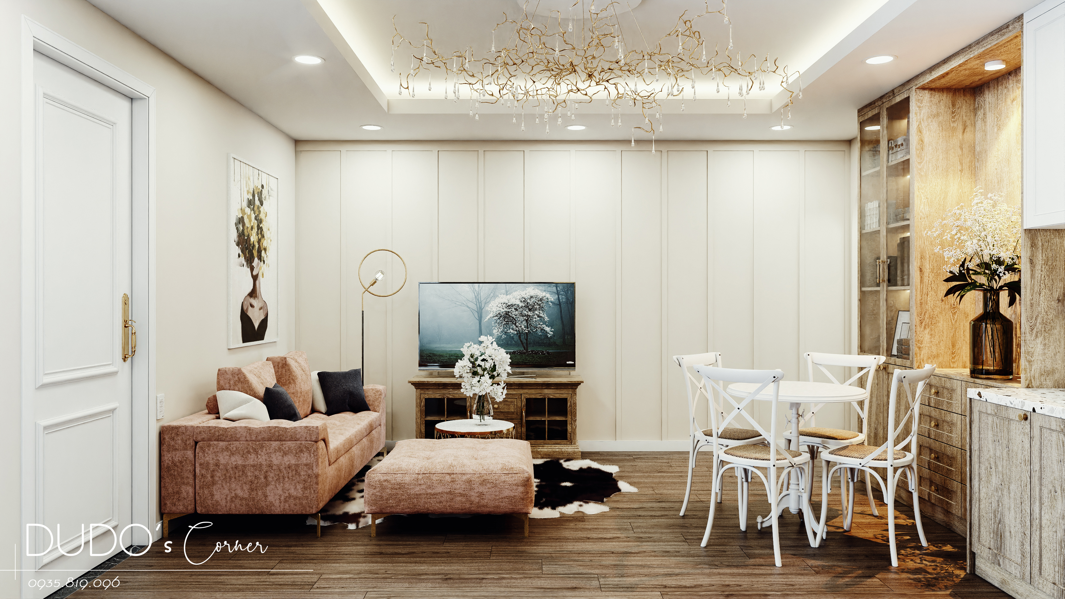 Thiết kế nội thất Chung Cư tại Khánh Hòa Căn hộ Napoleon 1595819295 3