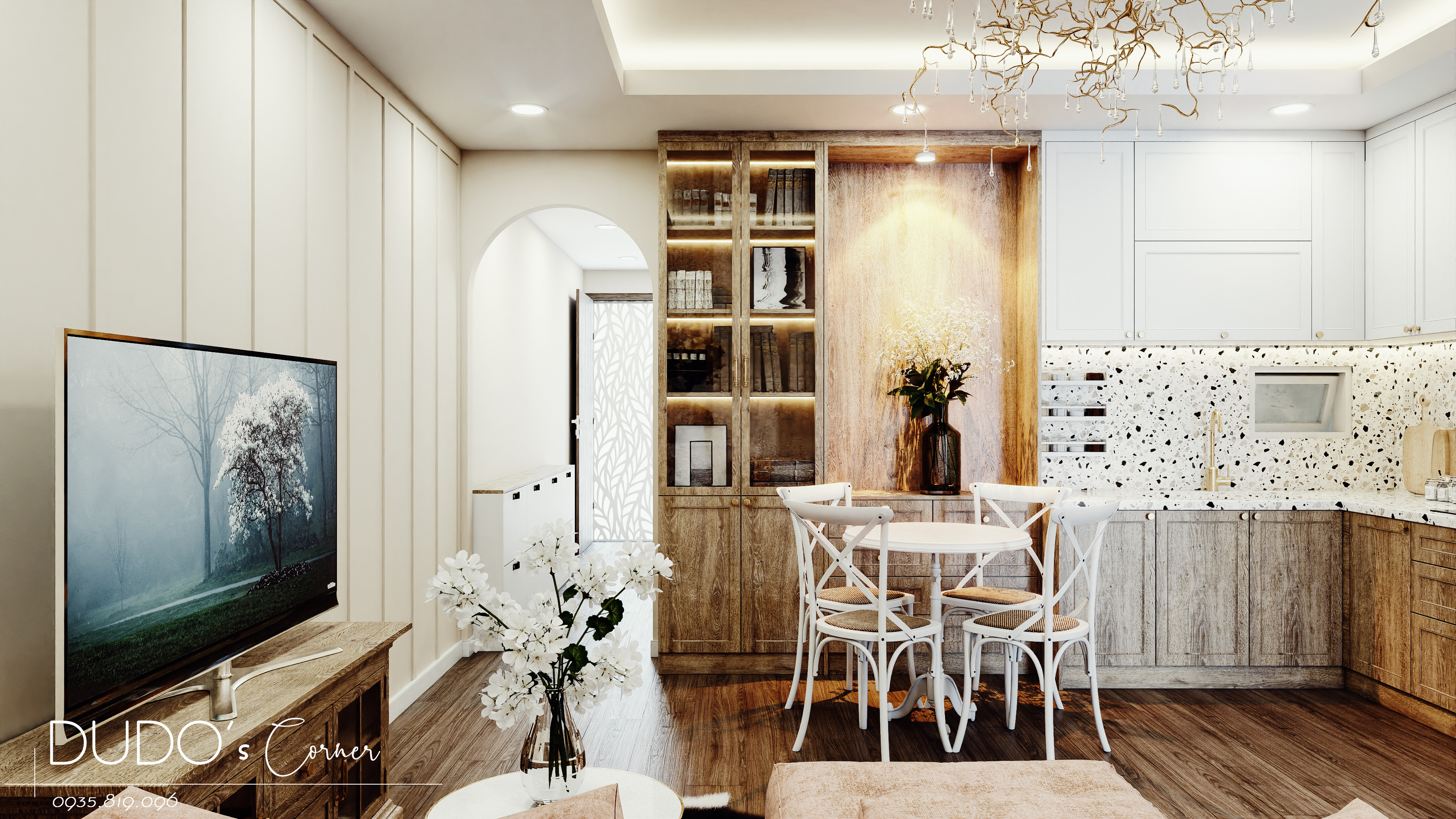 Thiết kế nội thất Chung Cư tại Khánh Hòa Căn hộ Napoleon 1595819298 5