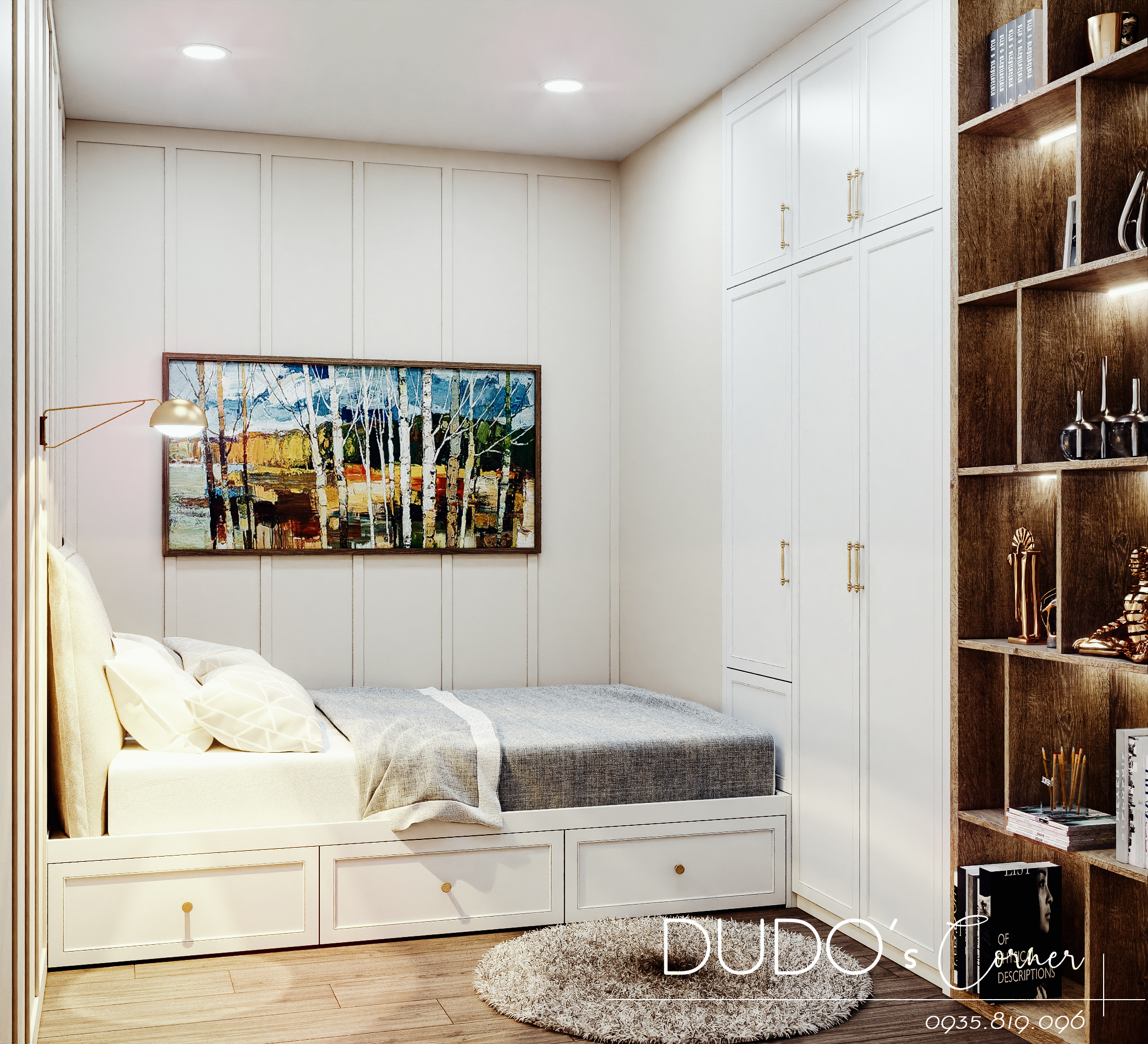 Thiết kế nội thất Chung Cư tại Khánh Hòa Căn hộ Napoleon 1595819298 9