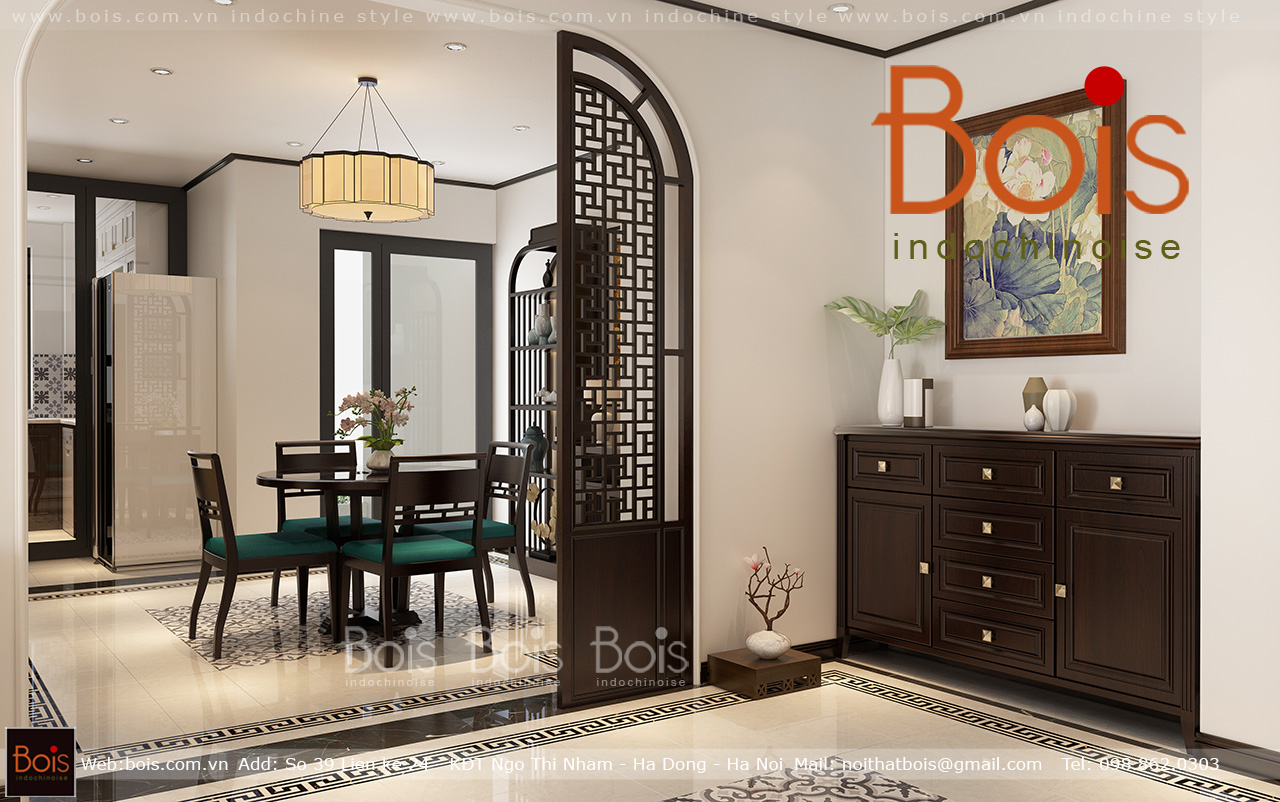 Thiết kế nội thất Chung Cư tại Hà Nội Nội thất chung cư Vinhomes Ocean Park căn hộ 3 phòng ngủ tòa S1 07 1595844442 1