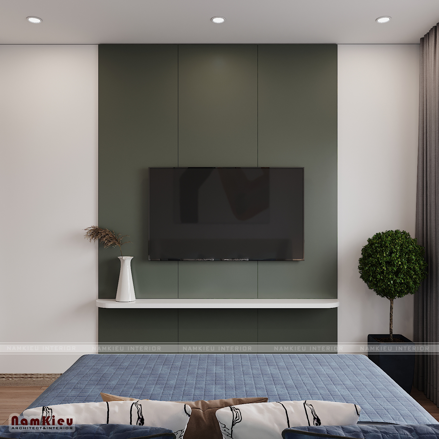 Thiết kế nội thất Chung Cư tại Hồ Chí Minh Vẫn là 2PN tại Vinhomes Smartcity!!! 1595899467 6