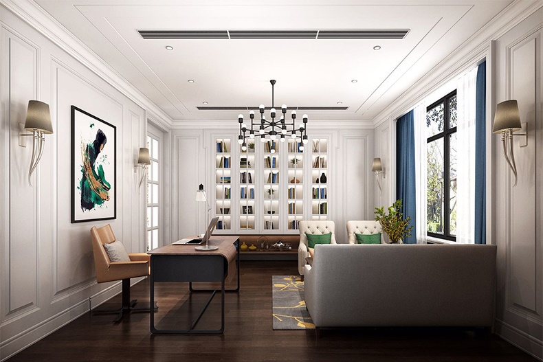 Thiết kế nội thất Biệt Thự tại Hà Nội Thiết kế Biệt Thự SAN deocor 1595904138 2