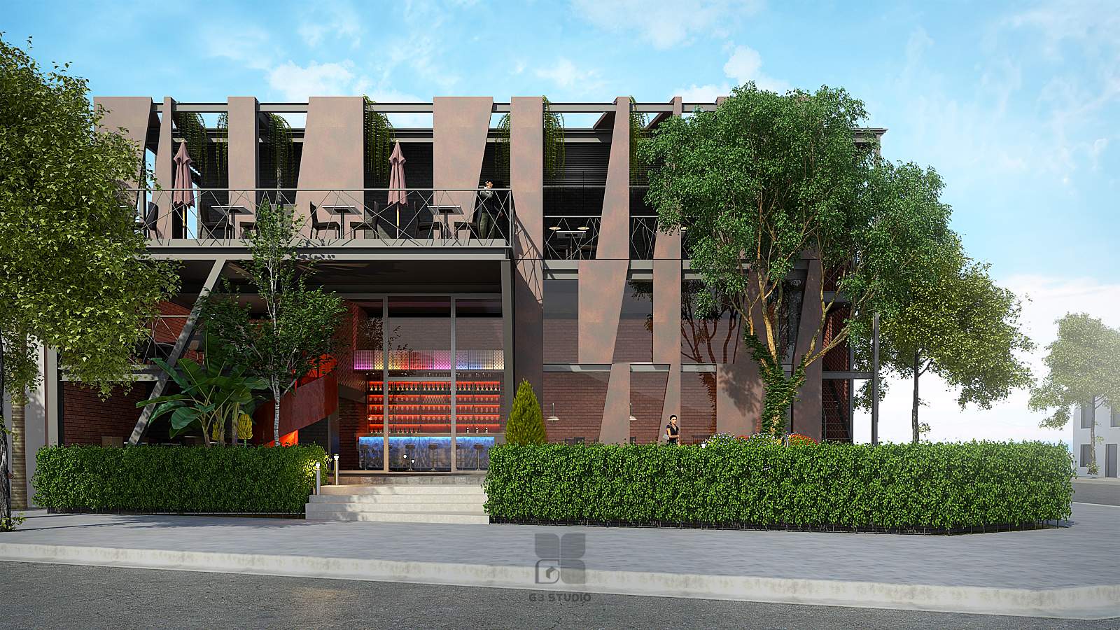 Thiết kế Cafe tại Bắc Giang Caffe T81 1596100886 1