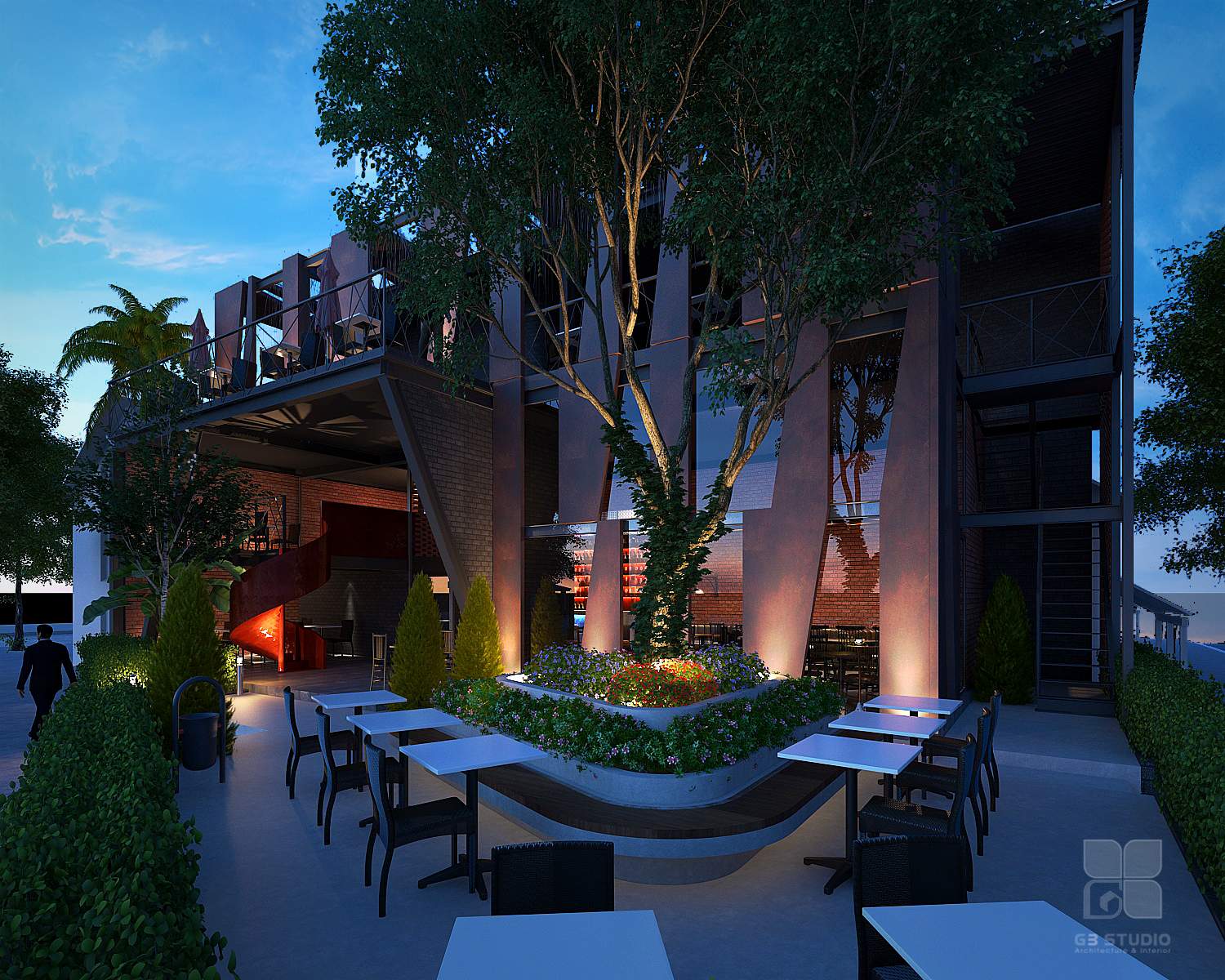 Thiết kế Cafe tại Bắc Giang Caffe T81 1596100886 3