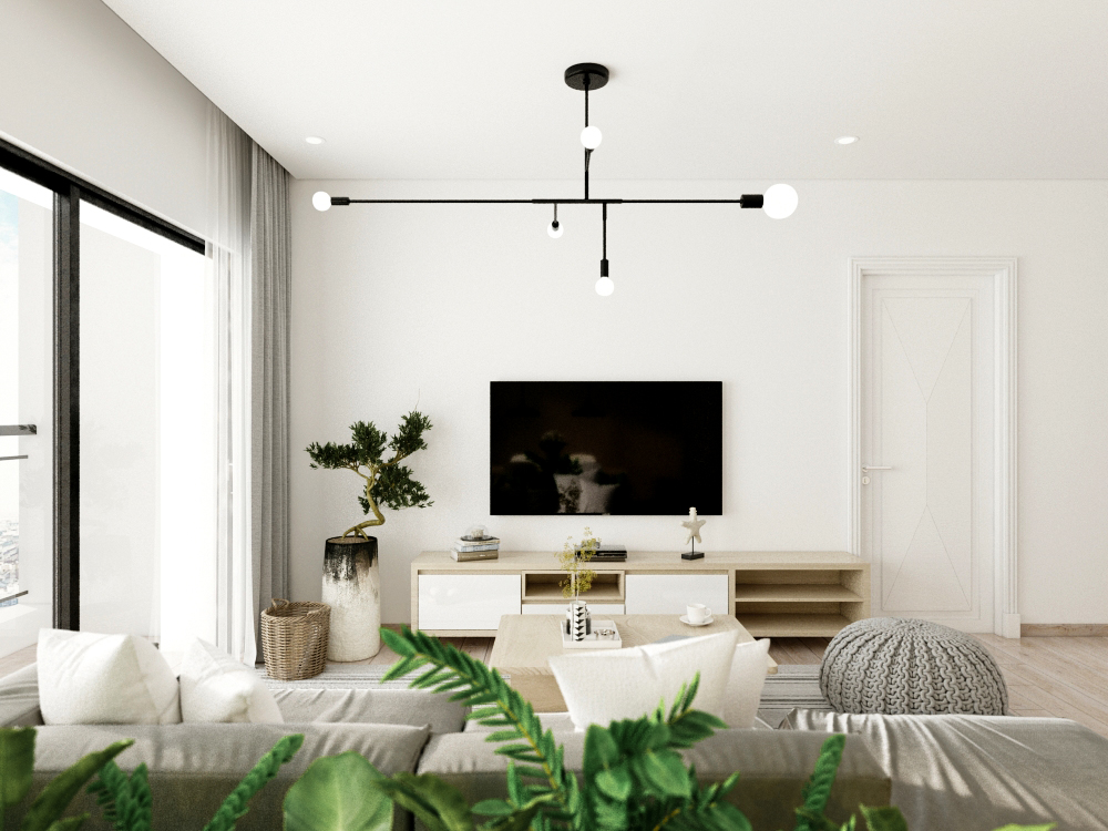 Thiết kế nội thất Chung Cư tại Hồ Chí Minh Charmington anh Bảo