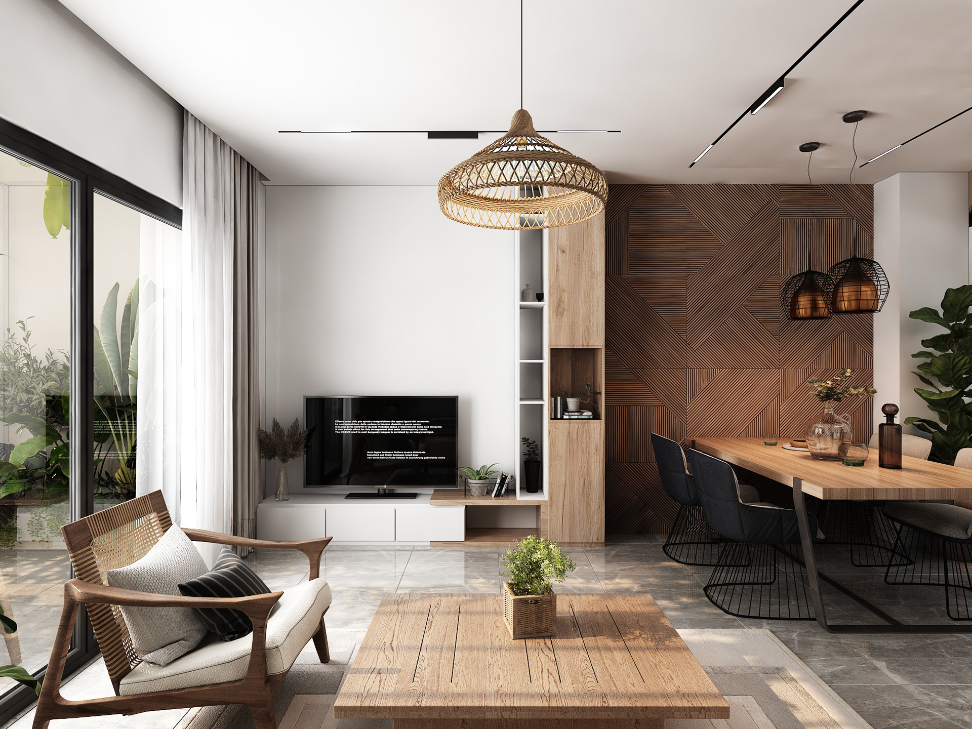 Thiết kế nội thất Nhà Mặt Phố tại Hồ Chí Minh NHÀ PHỐ BÌNH THẠNH 1597193600 5