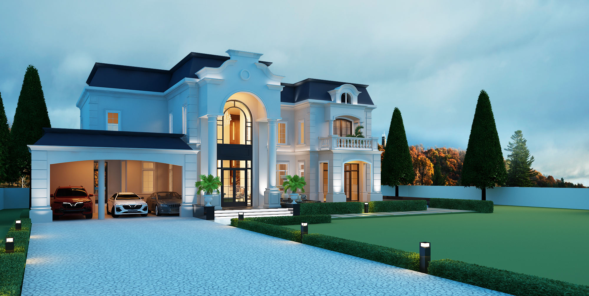 Thiết kế Biệt Thự tại Hà Nội Vinh Villa 1597250651 1