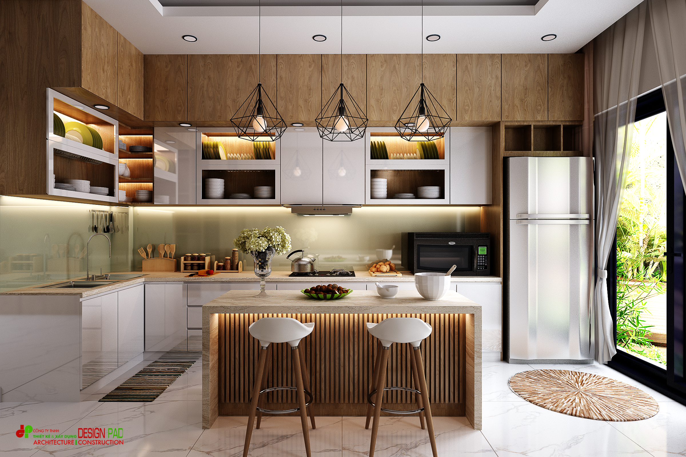 Thiết kế nội thất Nhà Mặt Phố tại Hồ Chí Minh Dự Án Tha8ngLongHome_Hu7ngPhu_Q.Thủ Đức 1597922182 0