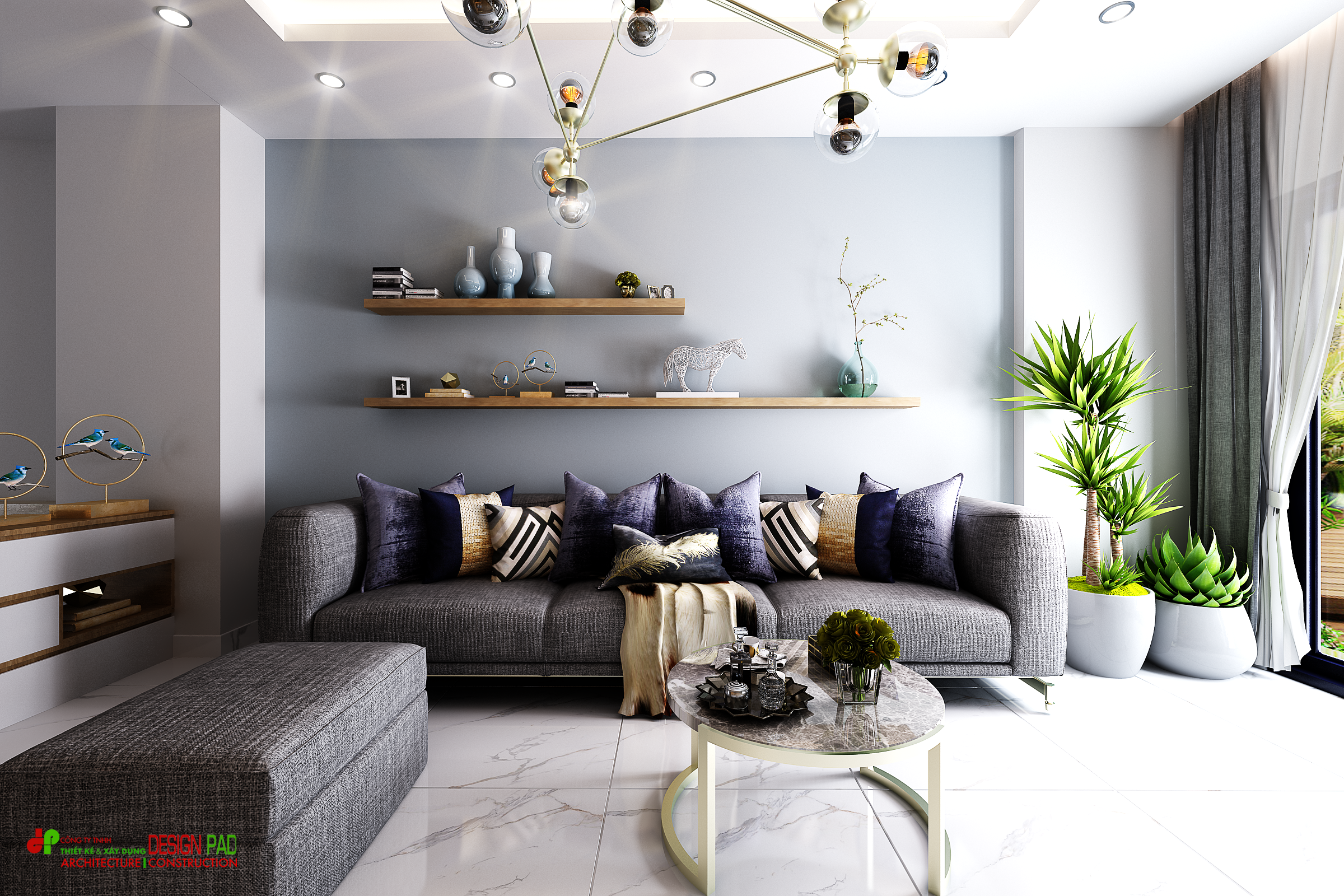 Thiết kế nội thất Nhà Mặt Phố tại Hồ Chí Minh Dự Án Tha8ngLongHome_Hu7ngPhu_Q.Thủ Đức 1597922191 1