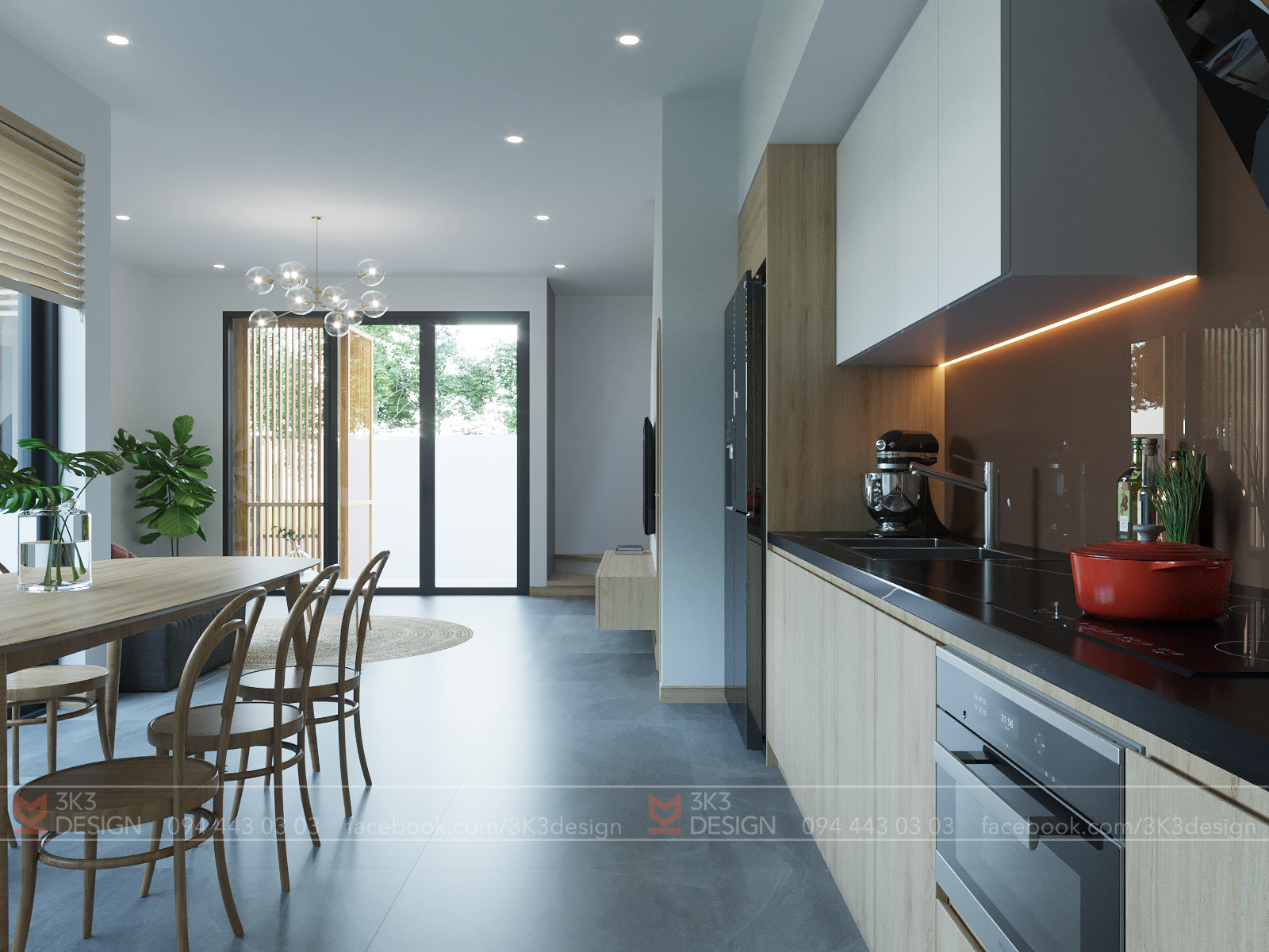 Thiết kế Nhà Mặt Phố tại Hà Nội Kiến trúc - Nội thất nhà phố NH House 1598259508 5