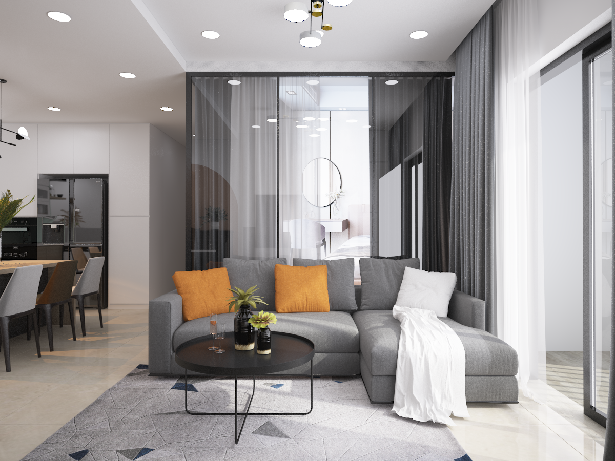 Thiết kế nội thất Chung Cư tại Hồ Chí Minh CĂN HỘ SAIGON SOUTH RESIDENCES TYPE D 1598431937 1