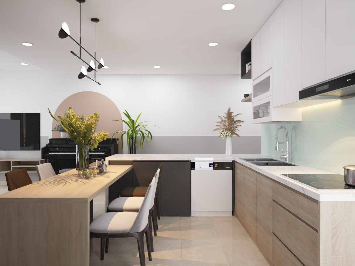 Thiết kế nội thất Chung Cư tại Hồ Chí Minh CĂN HỘ SAIGON SOUTH RESIDENCES TYPE D 1598431937 6