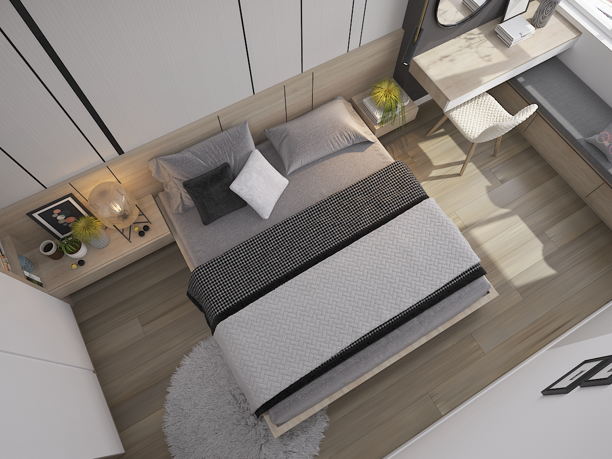 Thiết kế nội thất Chung Cư tại Hồ Chí Minh CĂN HỘ SAIGON SOUTH RESIDENCES TYPE D 1598431944 14