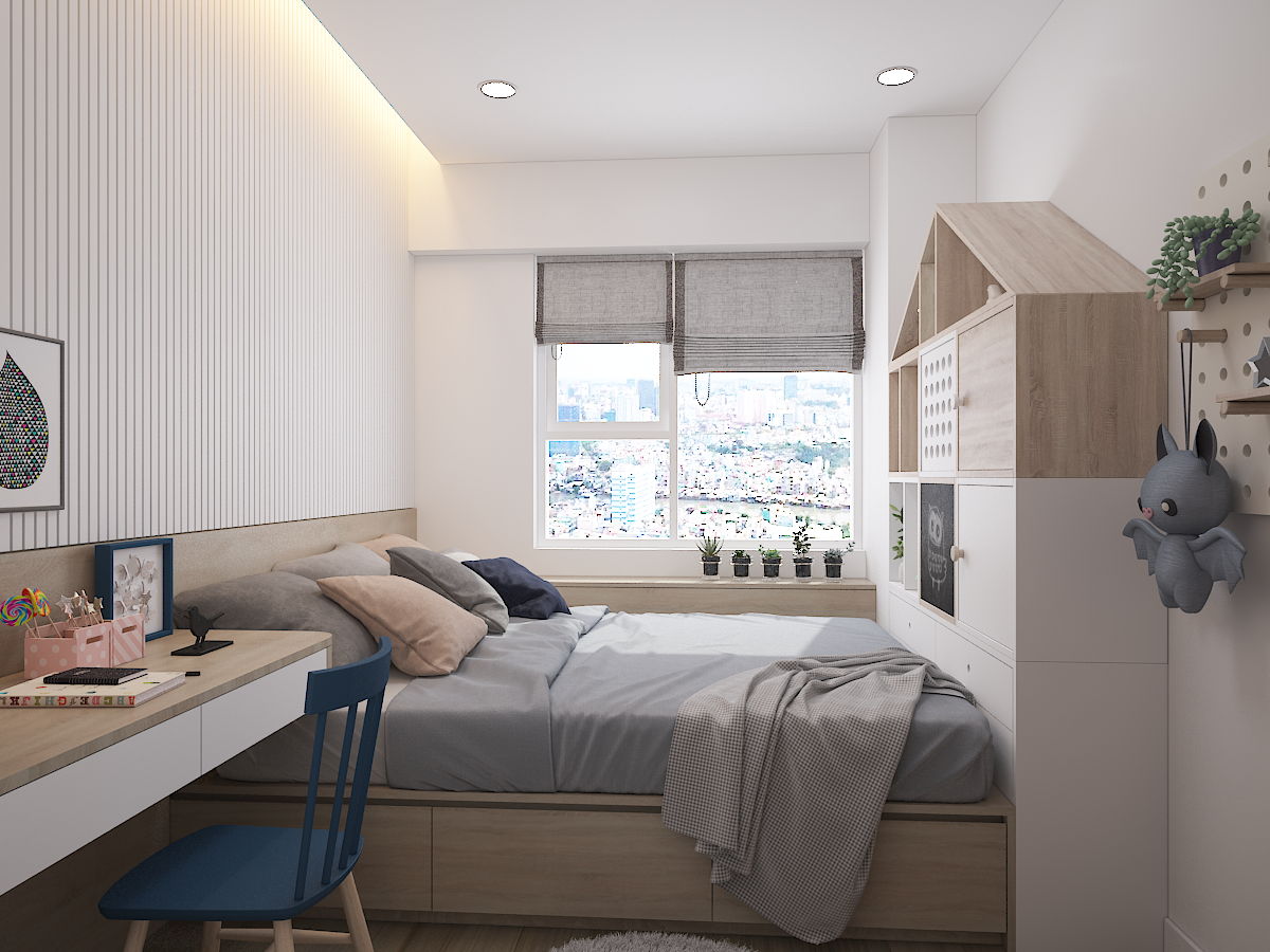 Thiết kế nội thất Chung Cư tại Hồ Chí Minh CĂN HỘ SAIGON SOUTH RESIDENCES TYPE D 1598431946 15