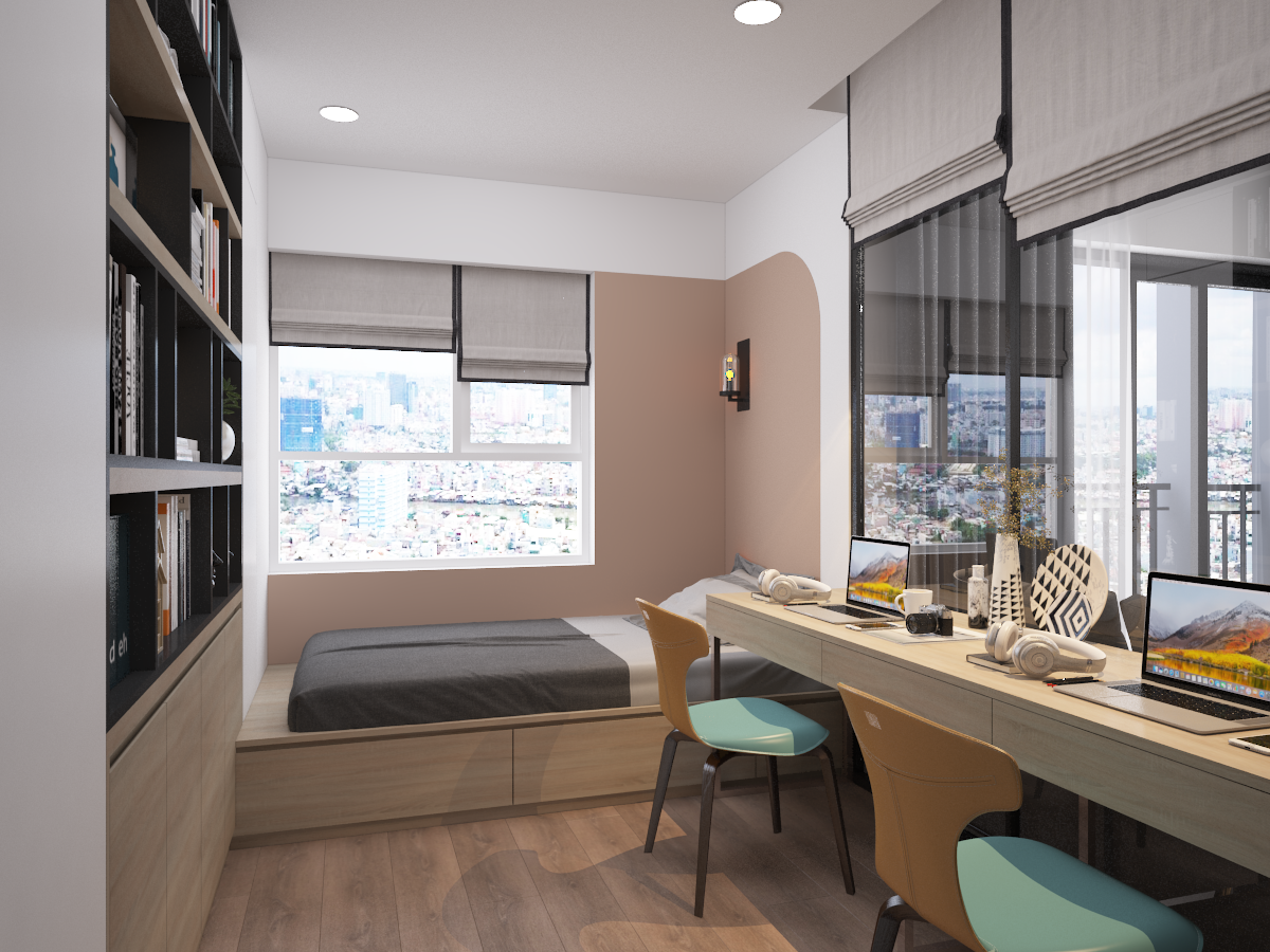 Thiết kế nội thất Chung Cư tại Hồ Chí Minh CĂN HỘ SAIGON SOUTH RESIDENCES TYPE D 1598431949 19