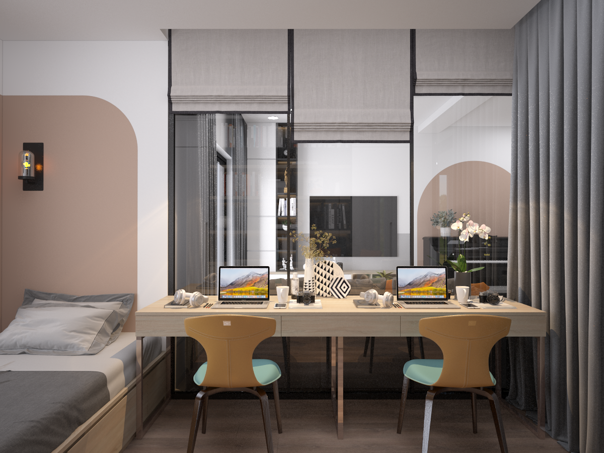 Thiết kế nội thất Chung Cư tại Hồ Chí Minh CĂN HỘ SAIGON SOUTH RESIDENCES TYPE D 1598431950 21