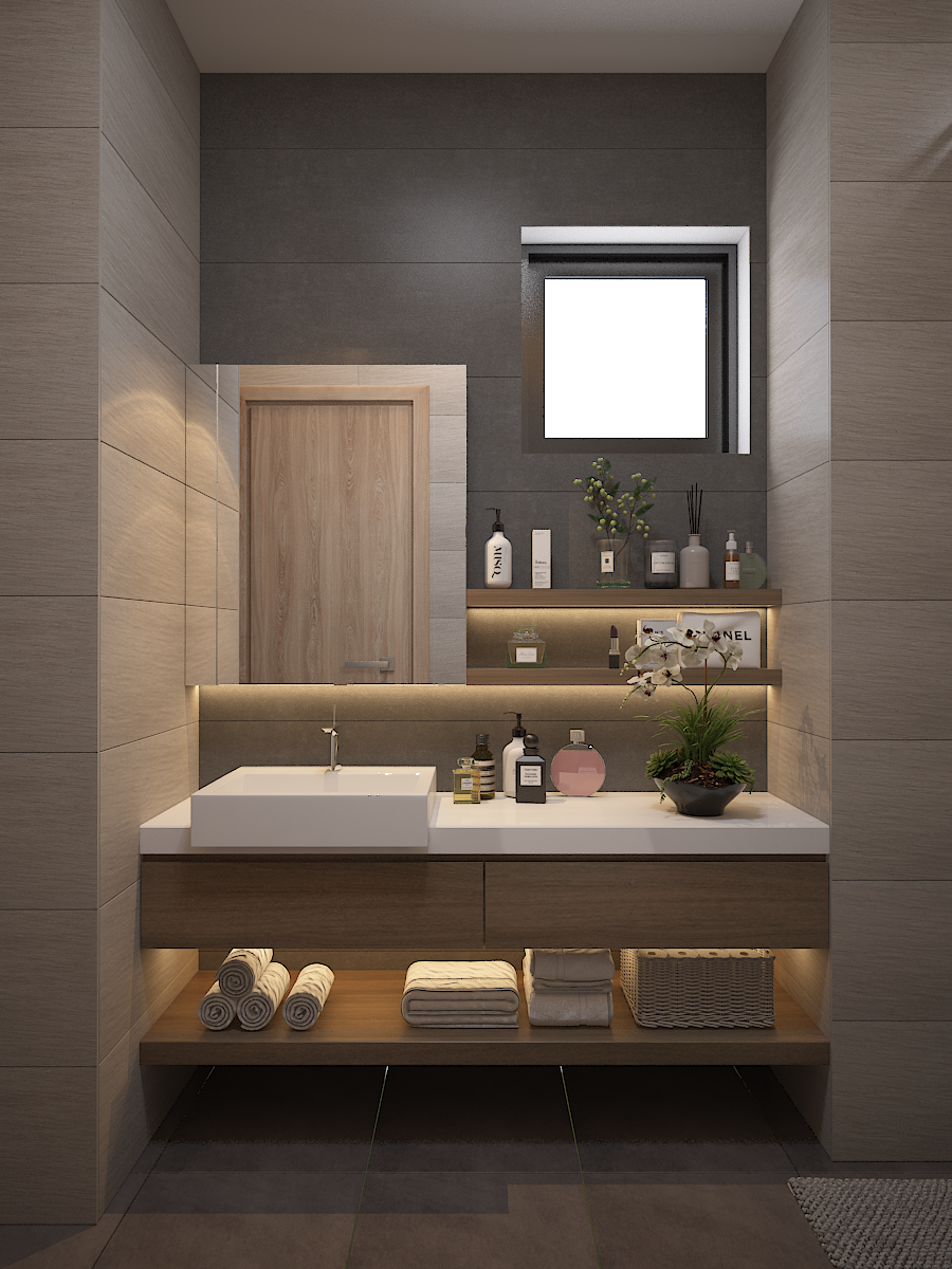 Thiết kế nội thất Chung Cư tại Hồ Chí Minh CĂN HỘ SAIGON SOUTH RESIDENCES TYPE D 1598431951 23