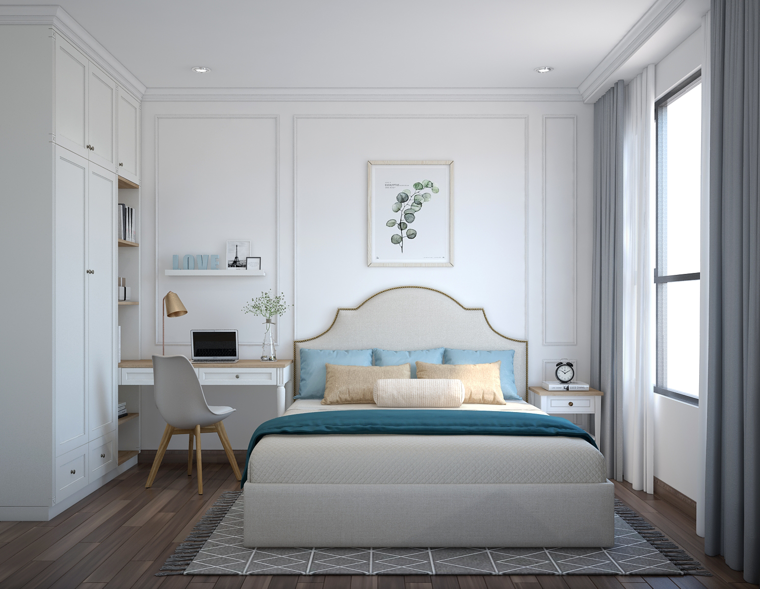 Thiết kế nội thất Chung Cư tại Hồ Chí Minh Căn hộ Sun Avenue 1598521723 7