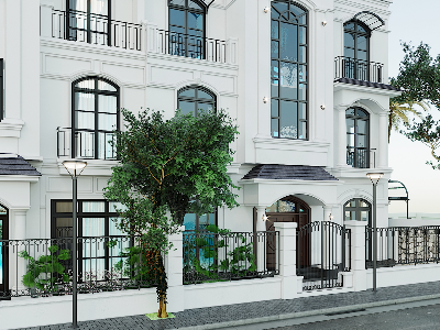 Thiết kế nội thất Biệt Thự tại Hải Phòng Biệt thự Vinhomes HP