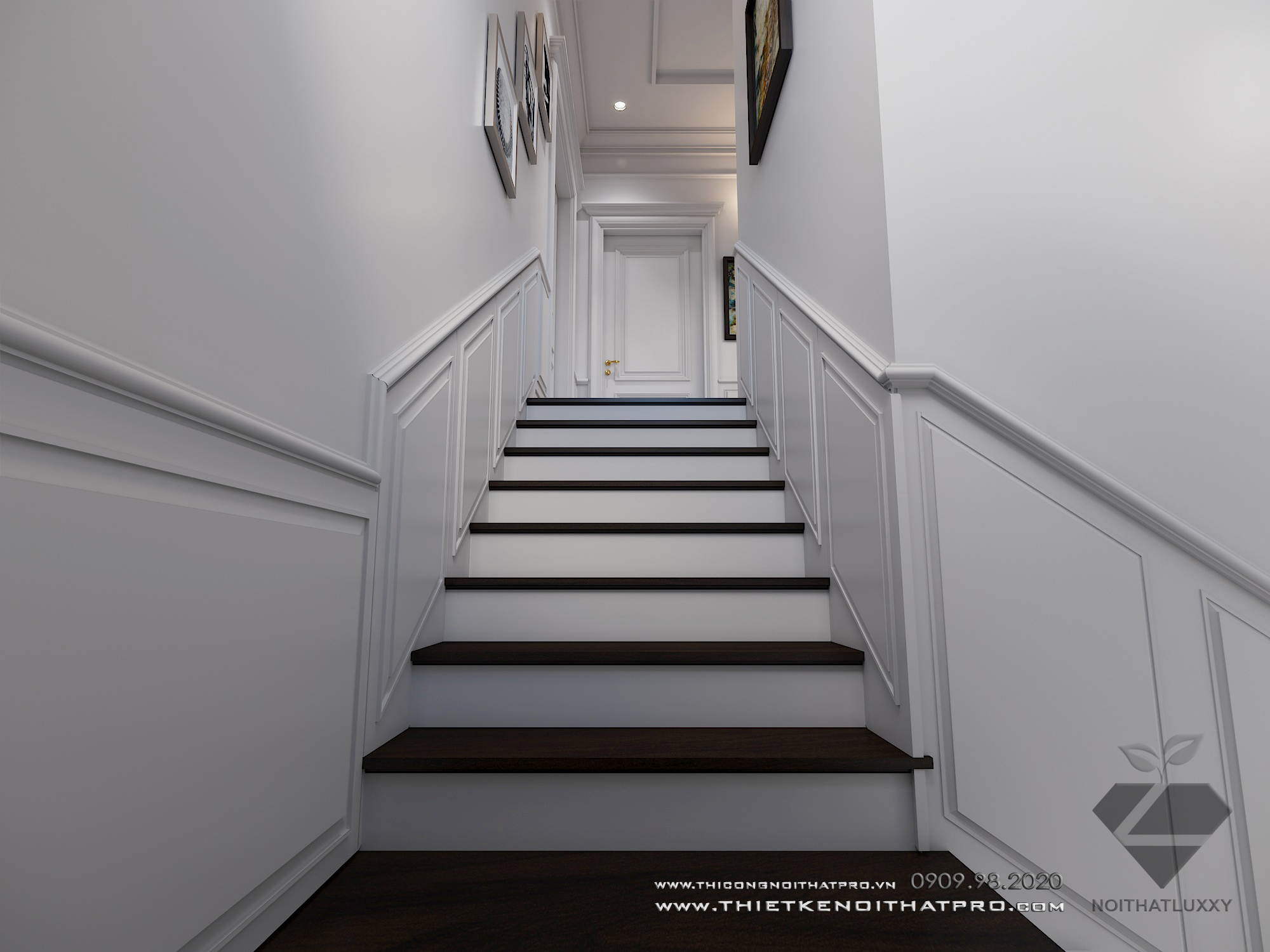 Thiết kế nội thất Biệt Thự tại Hà Nội Biệt thự Vinhomes the Hảmony 1599550160 15