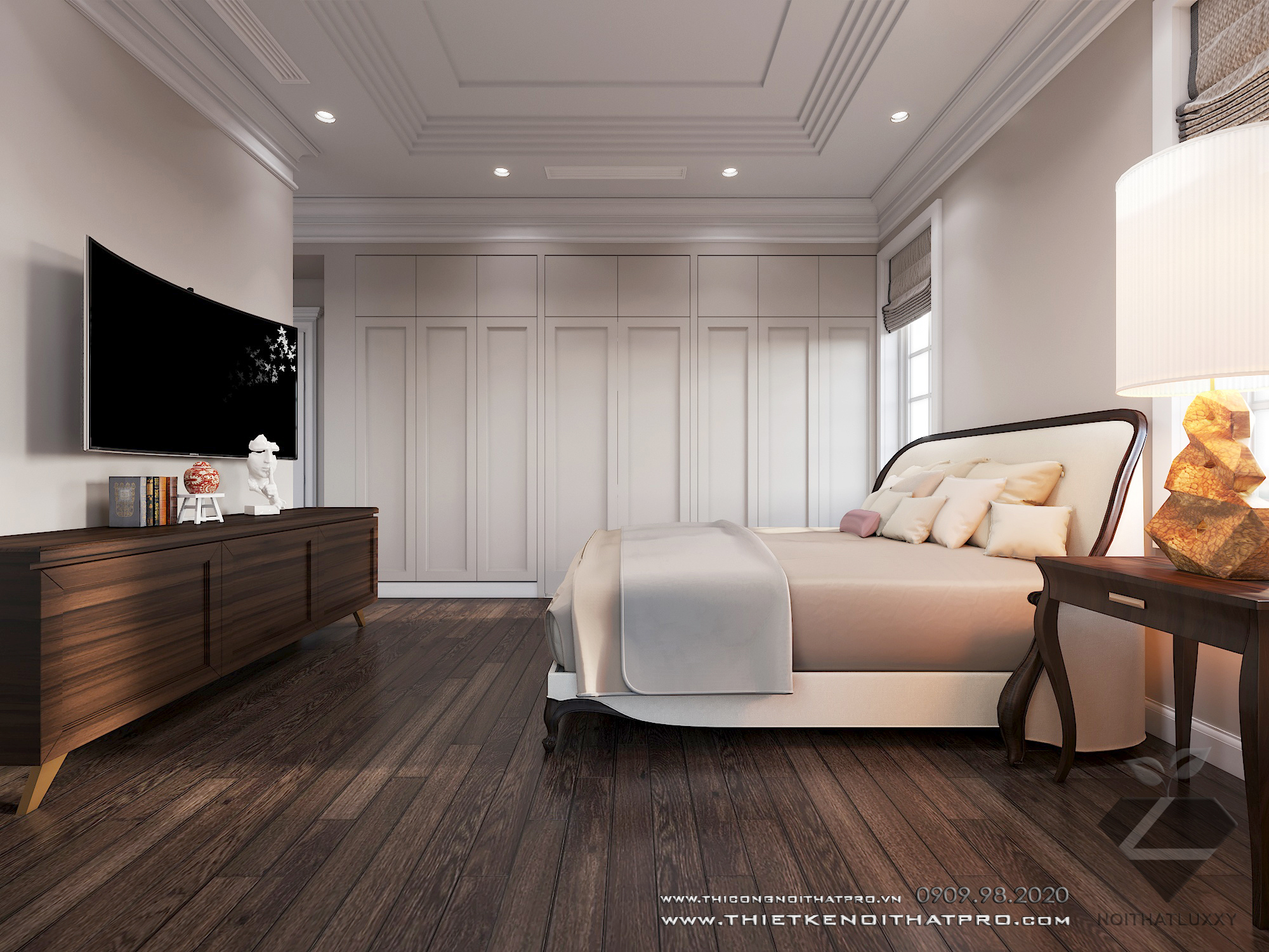 Thiết kế nội thất Biệt Thự tại Hà Nội Biệt thự Vinhomes the Hảmony 1599550161 22